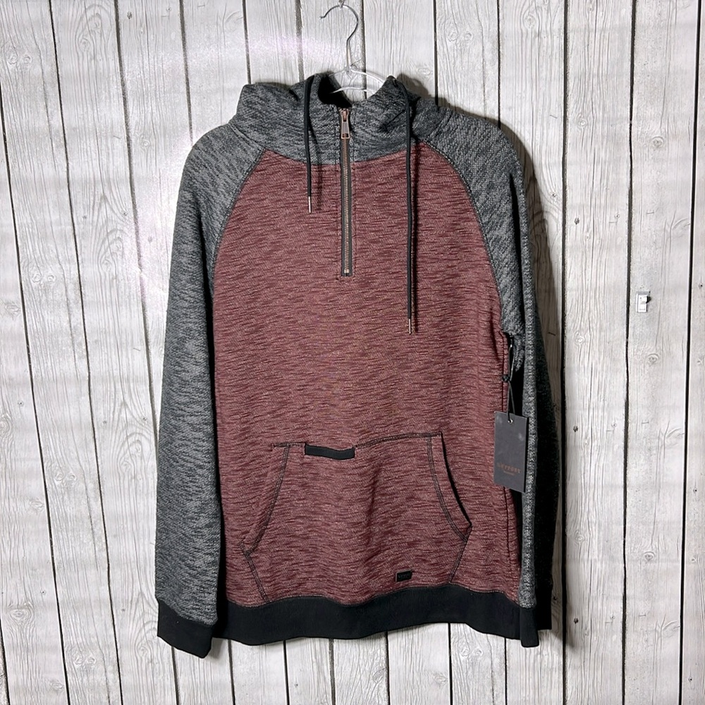 Outpost Makers 1/4 zip hoodie size Large